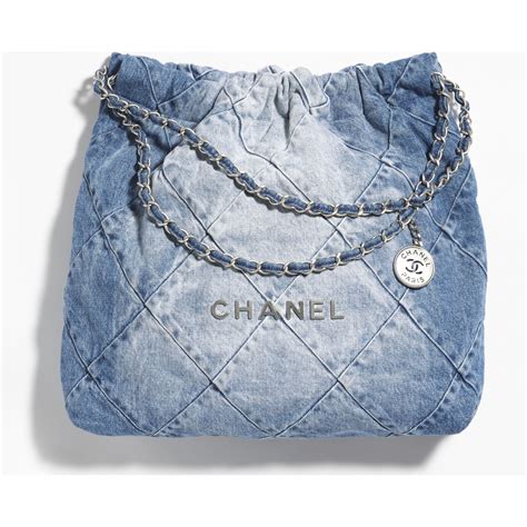 small chanel 22 bag|Chanel 22 bag denim.